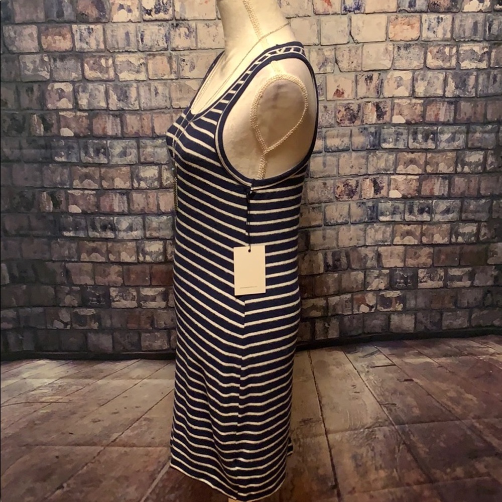 HYE PARK and LUNE SIZE 3 Rachel Dress Navy/White - Picture 4 of 8